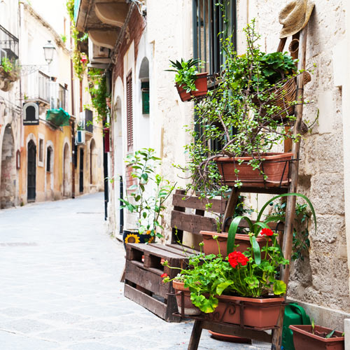 Syracuse and Taormina among friends