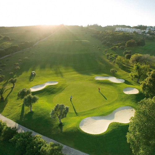 Golf à deux à Malaga