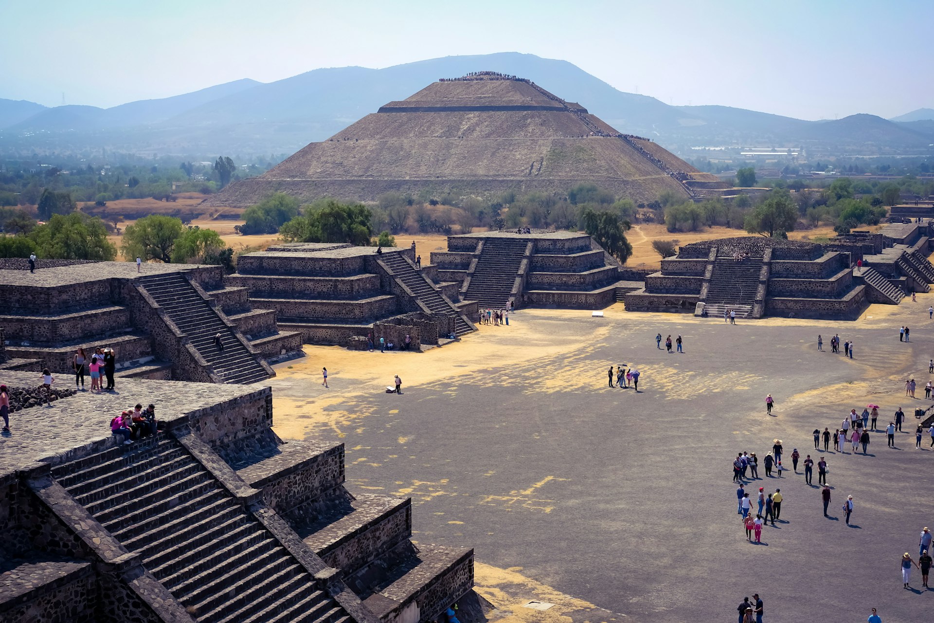 Pyramide du Soleil de Teotihuacan, Mexique