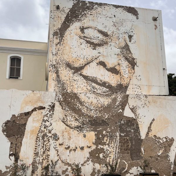 Fresque murale de Cesária Évora à Mindelo, Cap-Vert