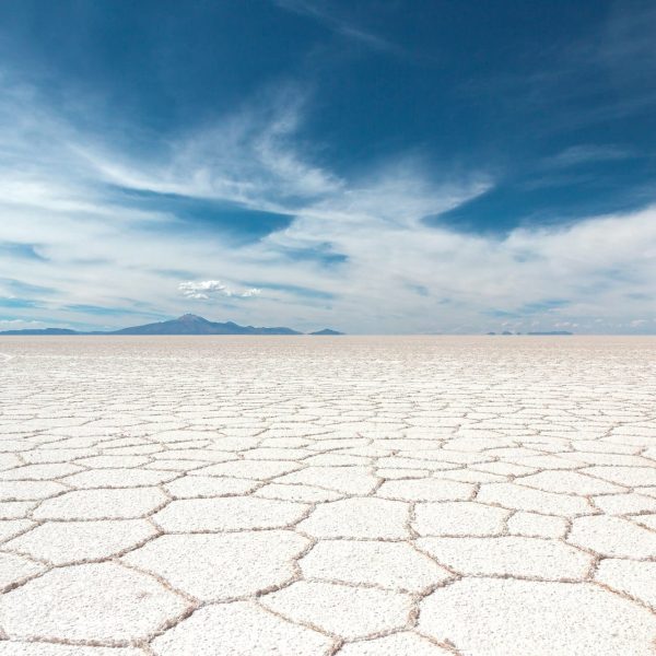 Étendue blanche du Salar d'Uyuni, Bolivie