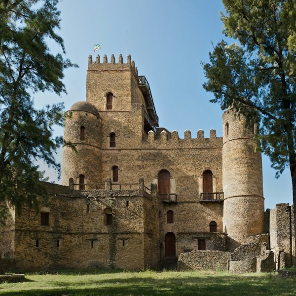 Château royal de Fasil Ghebbi à Gondar, Éthiopie
