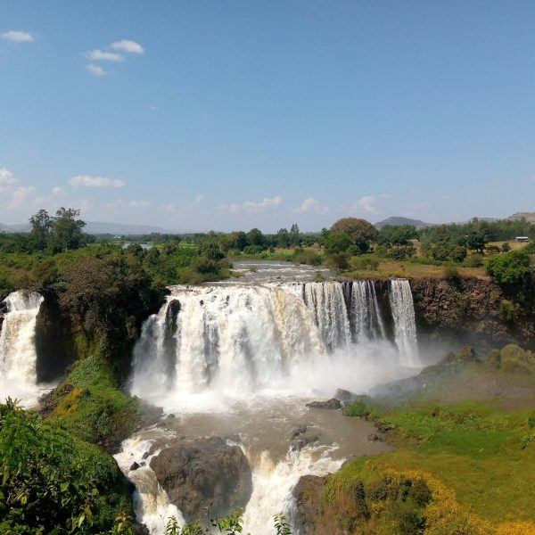 Chutes du Nil Bleu près de Bahar Dar, Éthiopie