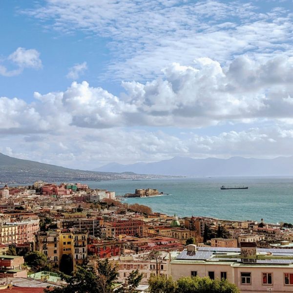 Golfe de Naples et le Vésuve, Italie