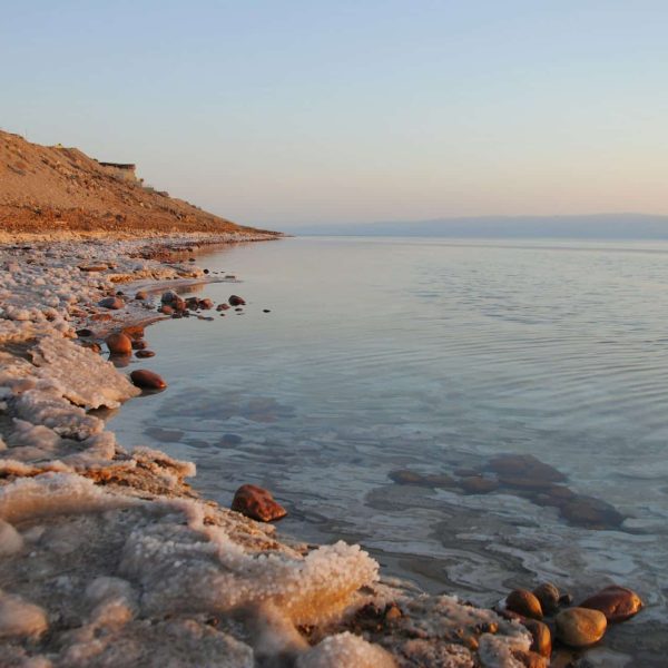 Rivage de la mer Morte, Jordanie