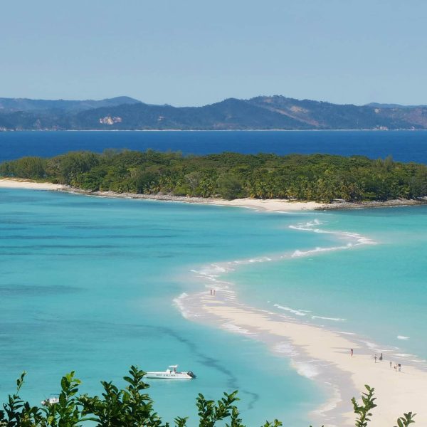 Îlot et lagon turquoise, Madagascar