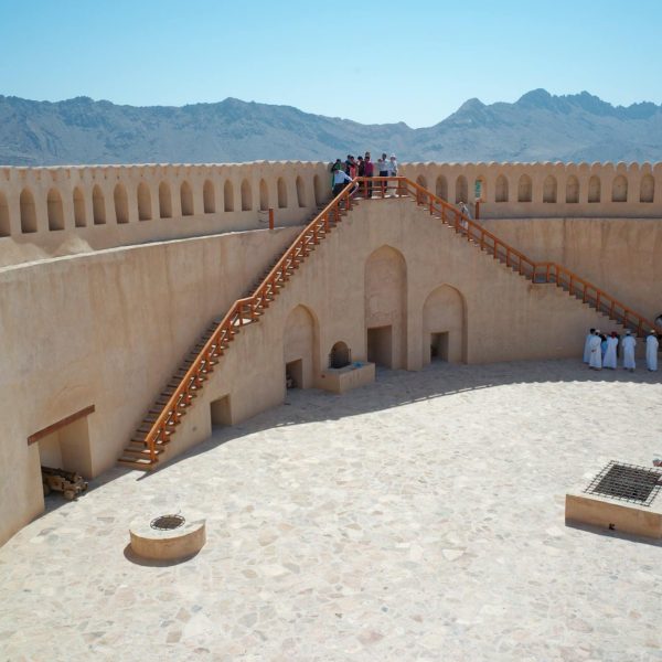 Cour intérieure du fort de Nizwa, Oman