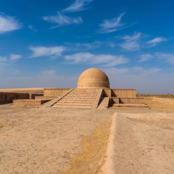 Stupa bouddhiste du site archéologique de Fayaz Tepe, Termez, Ouzbékistan