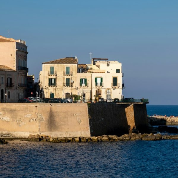Remparts et façades d'Ortigia, Syracuse, Sicile
