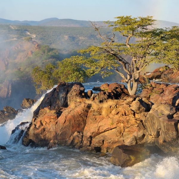 Chutes de Ruacana au lever du soleil, Namibie
